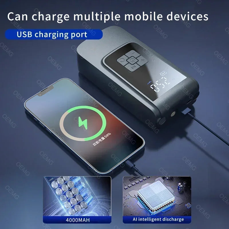 Wireless Portable Air Compressor