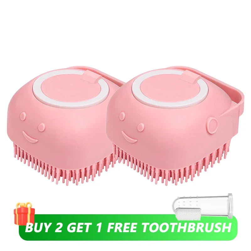 Silicone Shampoo Bathing Brush
