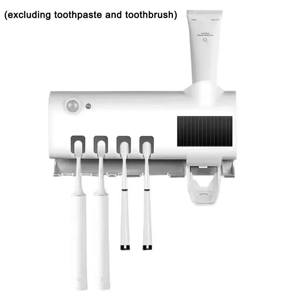 Wall-Mounted UV Toothbrush Holder