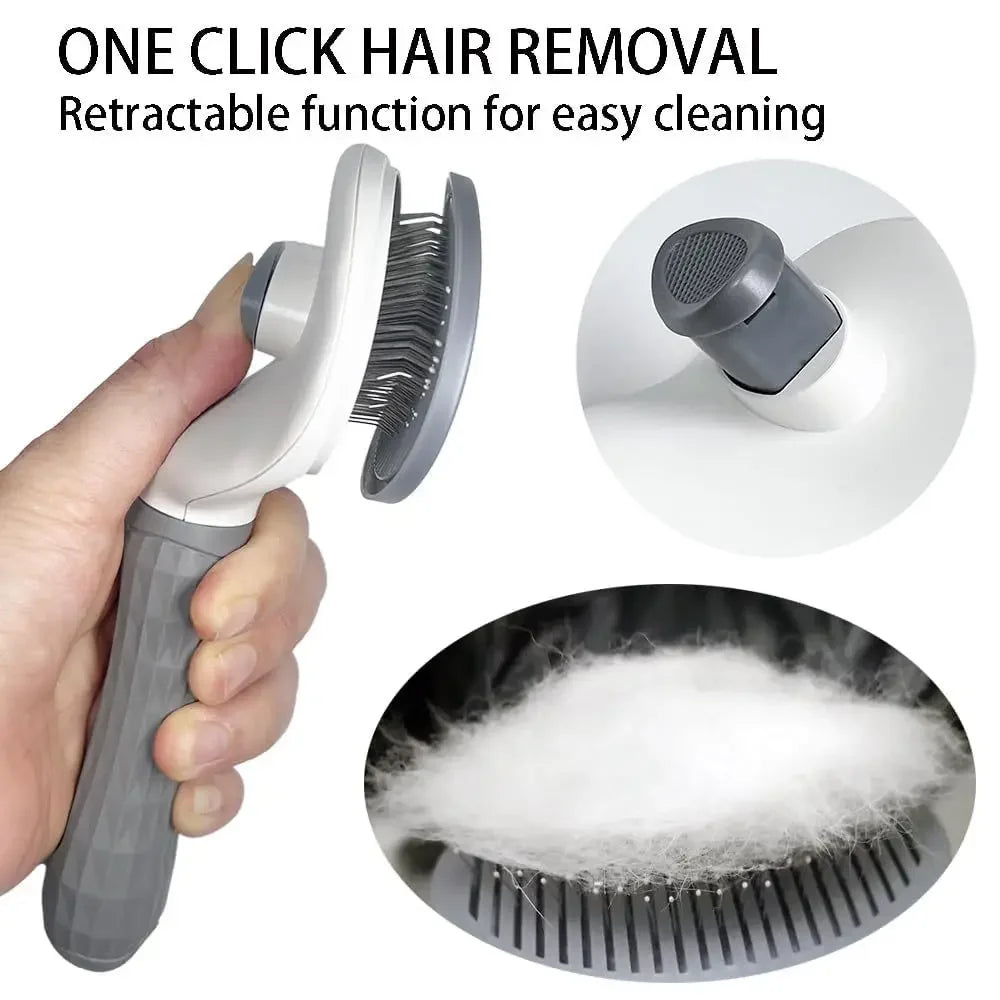Self-Cleaning Hair Brush