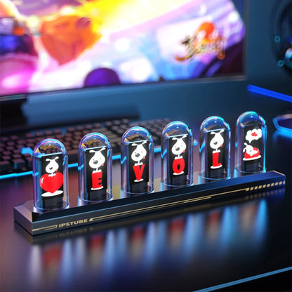 RGB Nixie Tube Clock Night Light