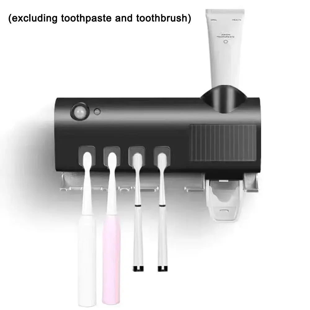 Wall-Mounted UV Toothbrush Holder