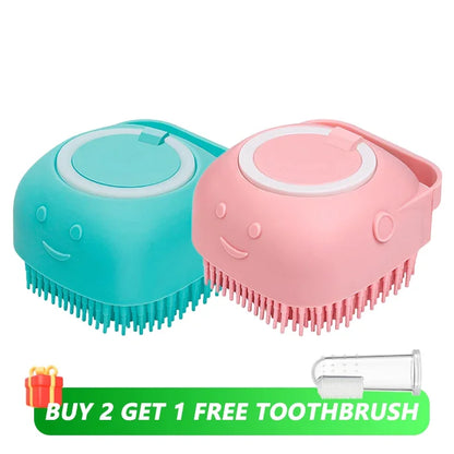 Silicone Shampoo Bathing Brush