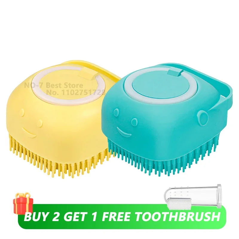 Silicone Shampoo Bathing Brush