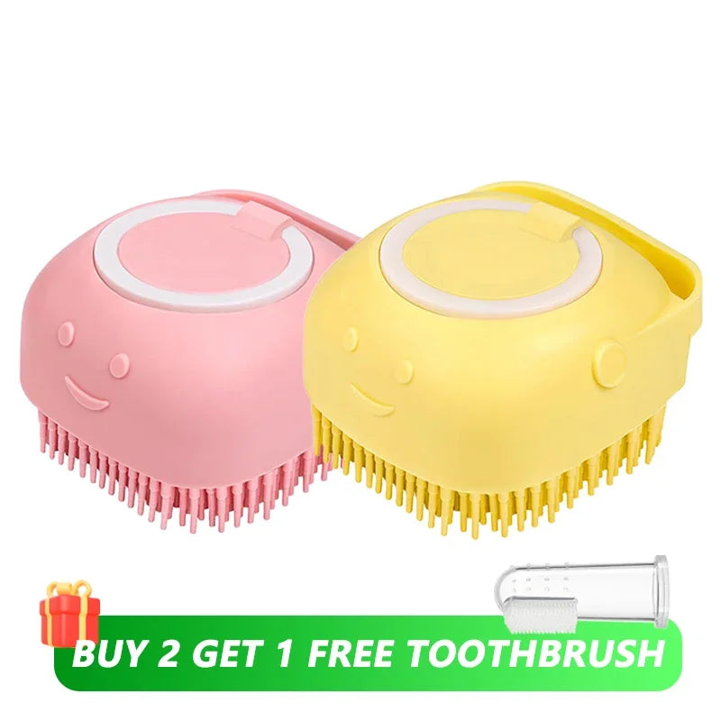 Silicone Shampoo Bathing Brush