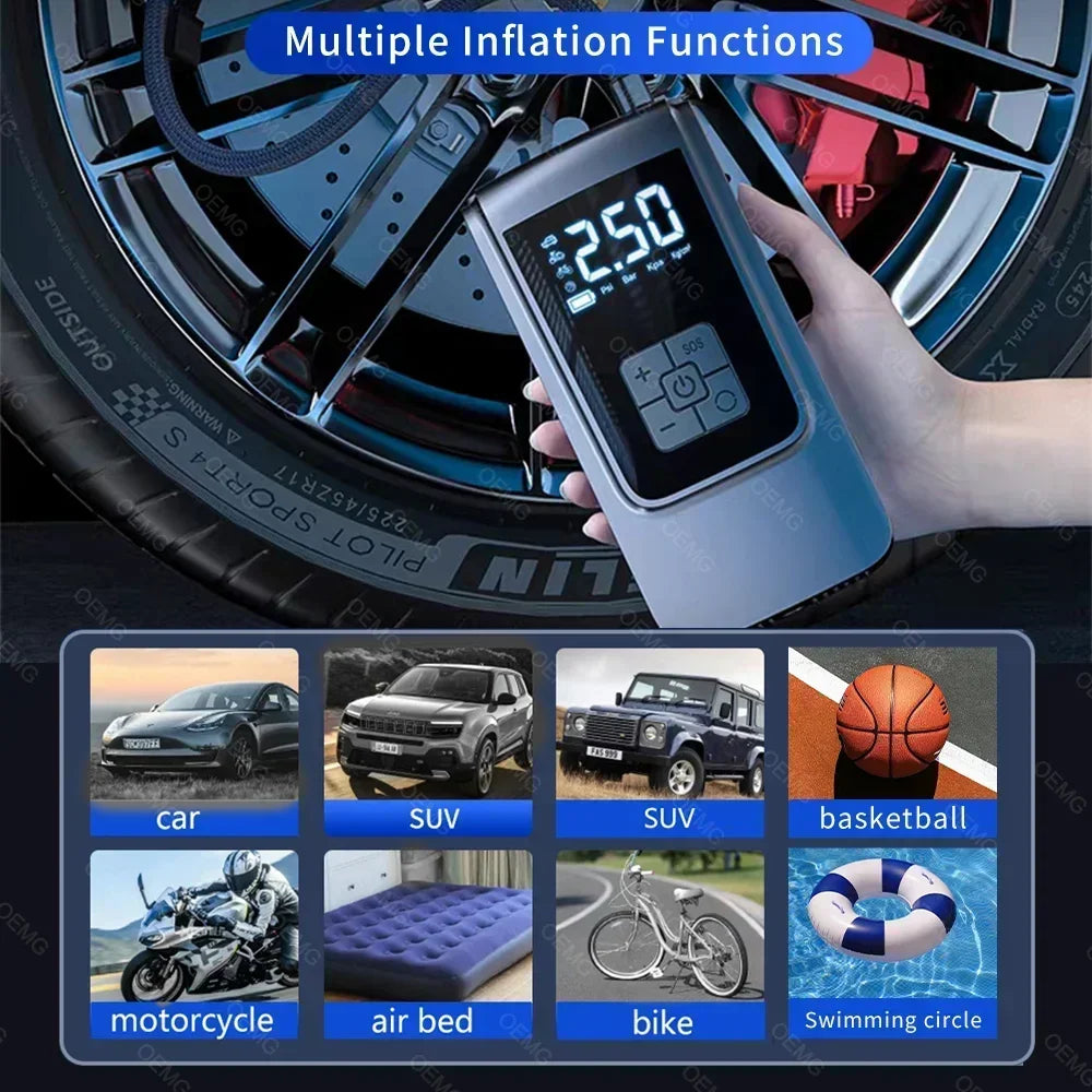 Wireless Portable Air Compressor