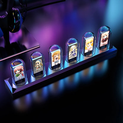RGB Nixie Tube Clock Night Light