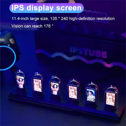 RGB Nixie Tube Clock Night Light
