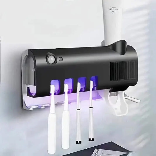 Wall-Mounted UV Toothbrush Holder