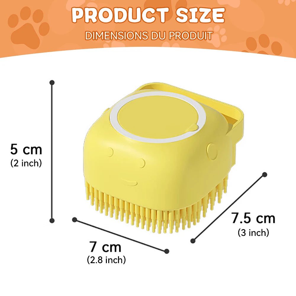 Silicone Shampoo Bathing Brush