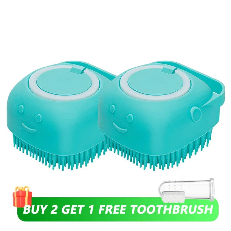 Silicone Shampoo Bathing Brush