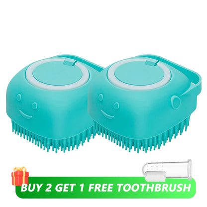 Silicone Shampoo Bathing Brush