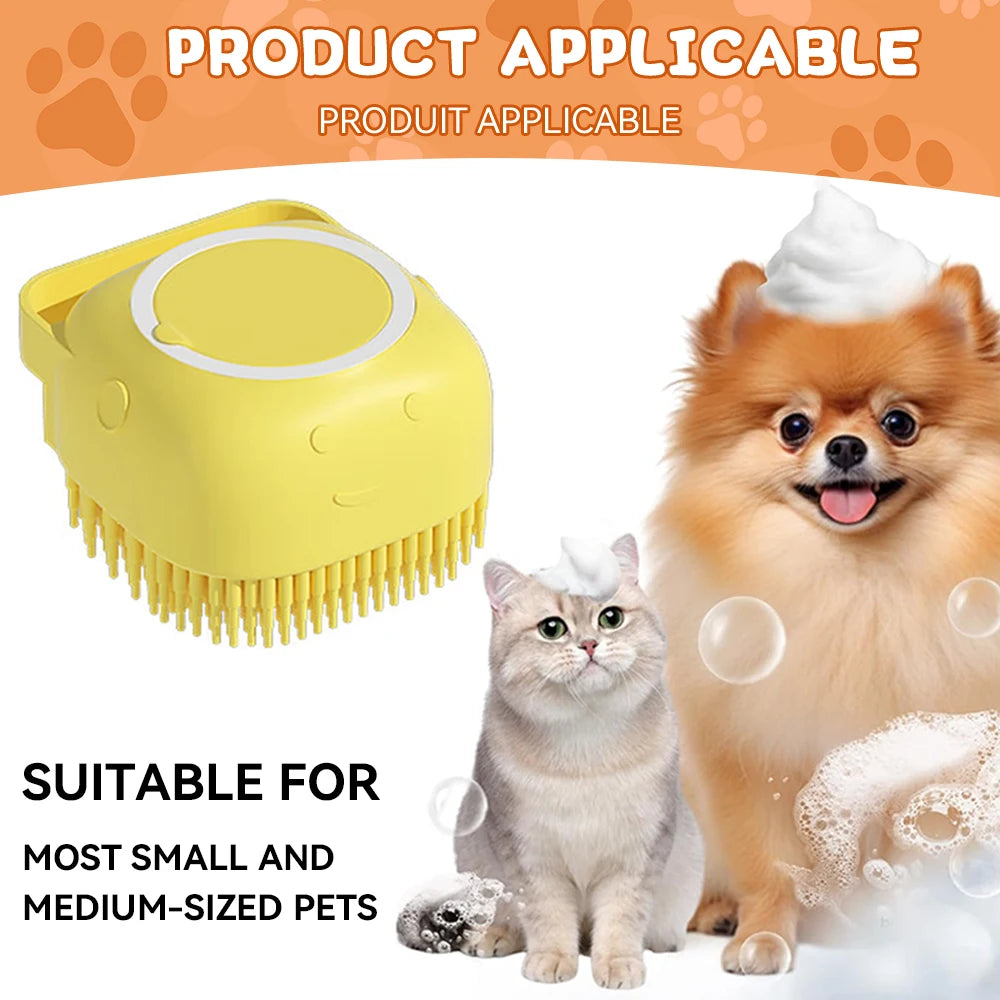 Silicone Shampoo Bathing Brush