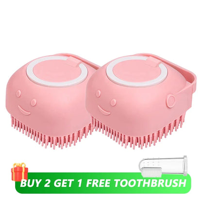 Silicone Shampoo Bathing Brush