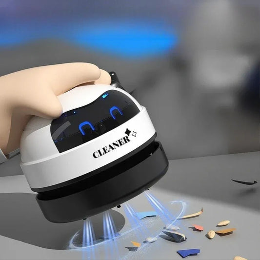 Mini Rechargeable Desktop Vacuum Cleaner
